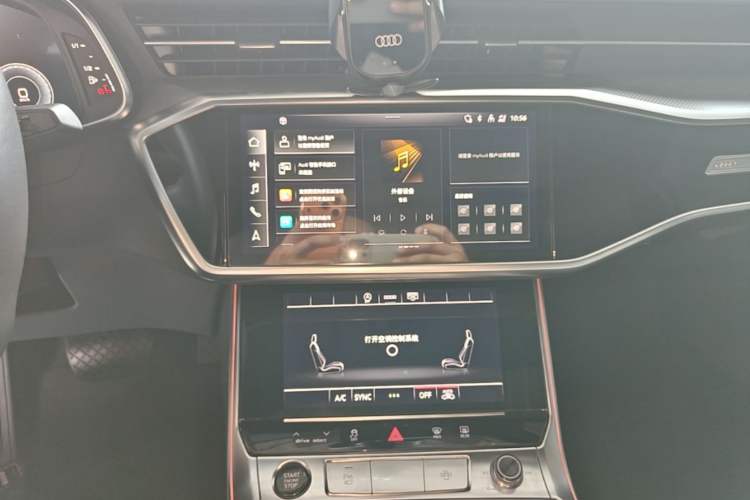 Used Audi A6L 2024 45 TFSI Prestige Dynamic Edition Audio And AC Panel