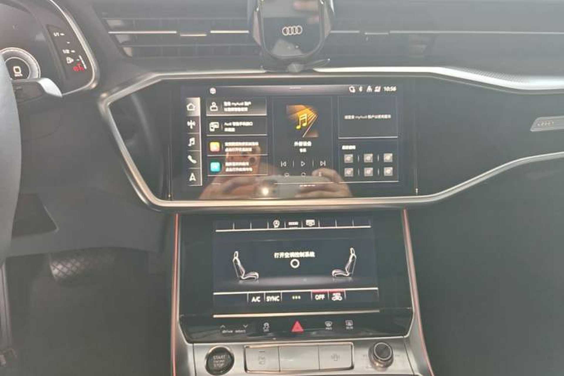 Used Audi A6L 2024 45 TFSI Prestige Dynamic Edition Audio And AC Panel