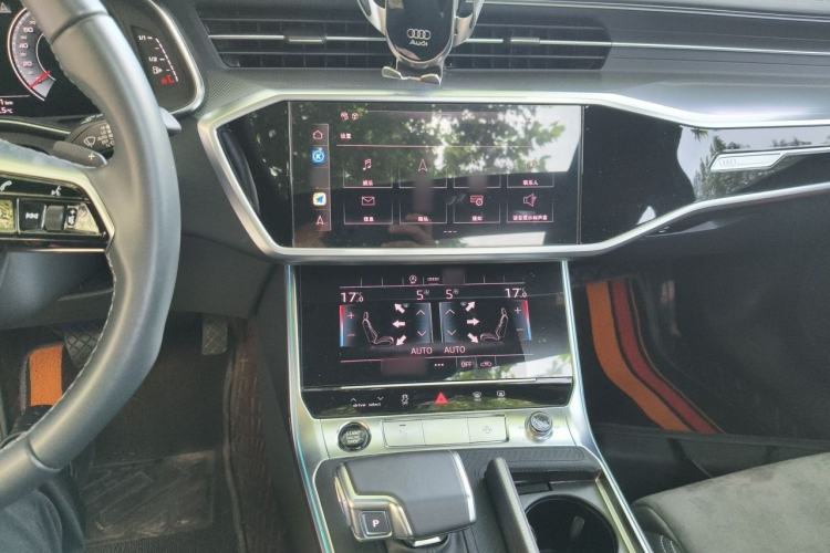Used Audi A6L 2024 45 TFSI Prestige Dynamic Edition Audio And AC Panel