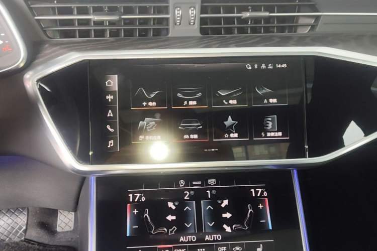Used Audi A6L 2024 45 TFSI quattro Prestige Dynamic Edition Audio And AC Panel