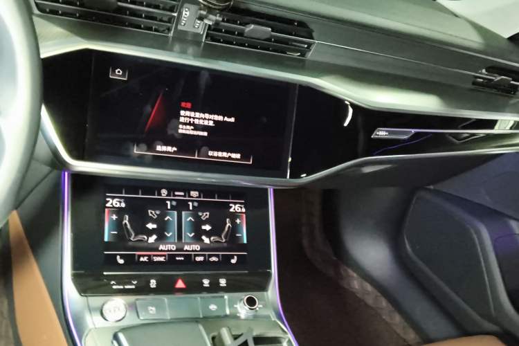 Used Audi A6L 2024 45 TFSI Prestige Elegant Edition Audio And AC Panel