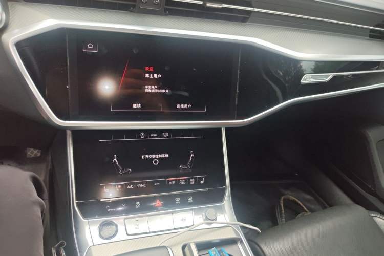 Used Audi A6L 2024 45 TFSI Prestige Elegant Edition Audio And AC Panel