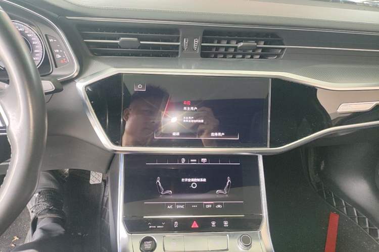 Used Audi A6L 2024 45 TFSI Prestige Dynamic Edition Audio And AC Panel