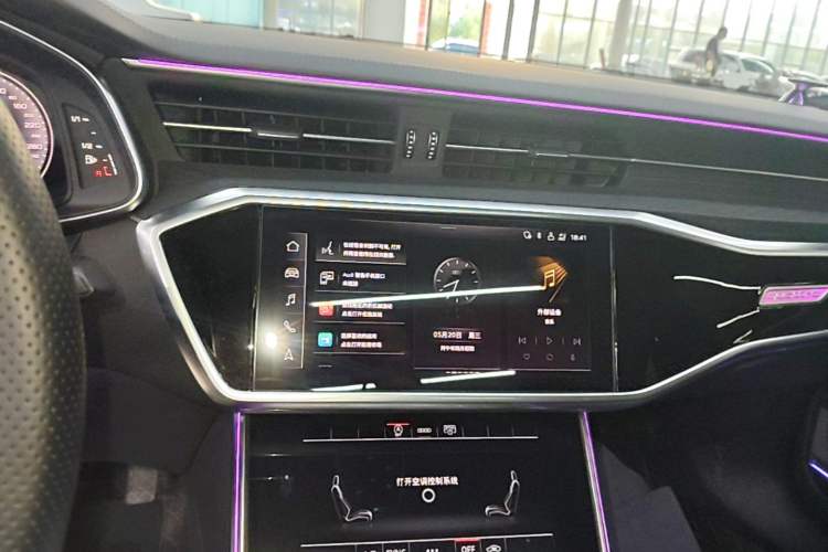 Used Audi A6L 2024 45 TFSI Prestige Dynamic Edition Audio And AC Panel