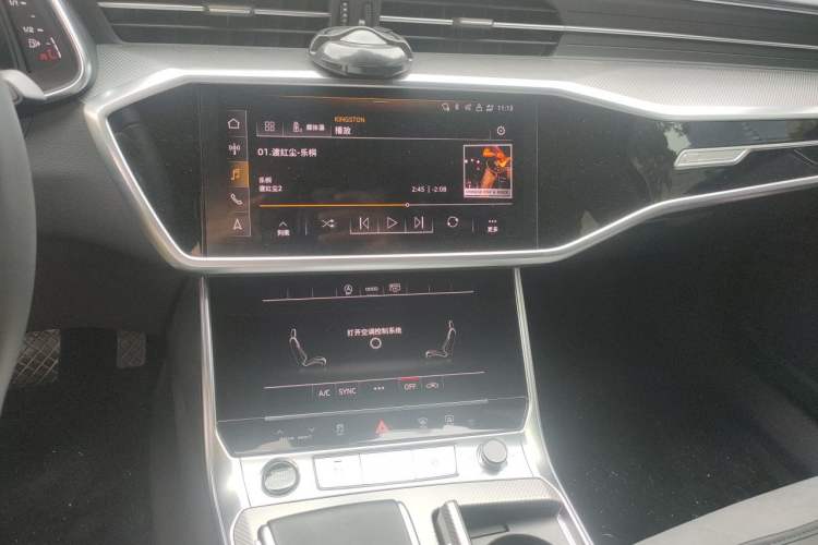 Used Audi A6L 2024 40 TFSI Luxury Dynamic Edition Audio And AC Panel