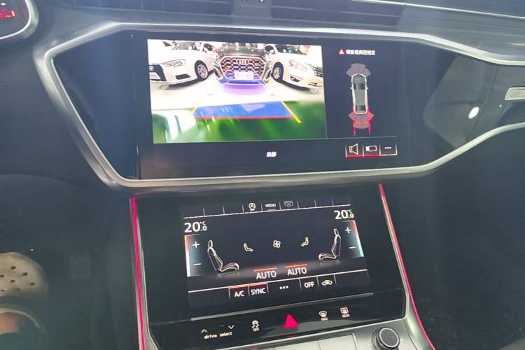 Used Audi A6L 2024 40 TFSI Luxury Dynamic Edition Audio And AC Panel