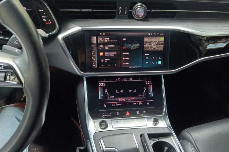 Used Audi A6L 2024 45 TFSI quattro Prestige Elegant Edition Audio And AC Panel