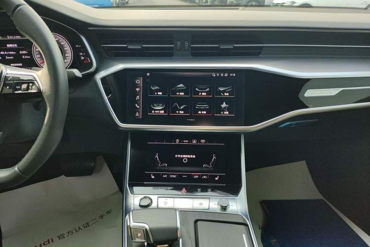 Used Audi A6L 2024 55 TFSI quattro Prestige Dynamic Edition Audio And AC Panel