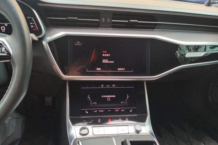 Used Audi A6L 2024 45 TFSI quattro Prestige Dynamic Edition Audio And AC Panel