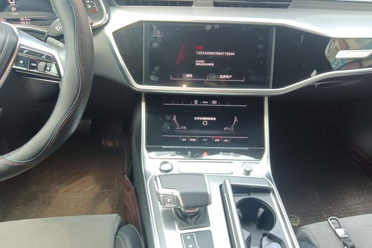 Used Audi A6L 2024 45 TFSI Prestige Dynamic Edition Audio And AC Panel