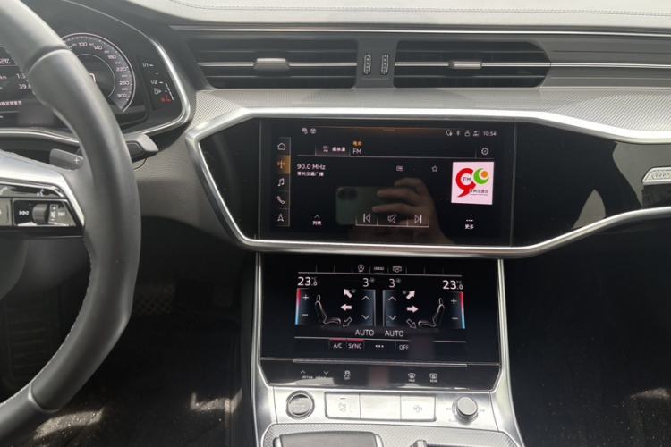 Used Audi A6L 2024 45 TFSI Prestige Dynamic Edition Audio And AC Panel