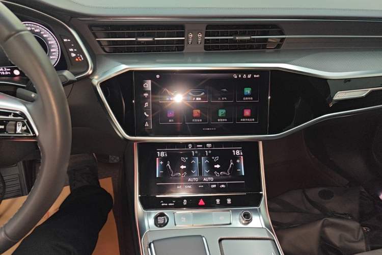 Used Audi A6L 2024 45 TFSI Prestige Dynamic Edition Audio And AC Panel