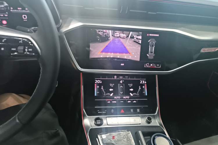 Used Audi A6L 2024 40 TFSI Luxury Dynamic Edition Audio And AC Panel