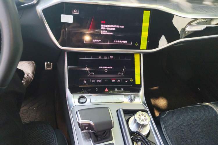 Used Audi A6L 2024 45 TFSI Prestige Dynamic Edition Audio And AC Panel