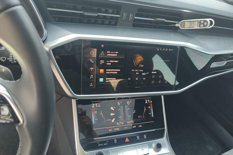 Used Audi A6L 2024 45 TFSI Prestige Dynamic Edition Audio And AC Panel