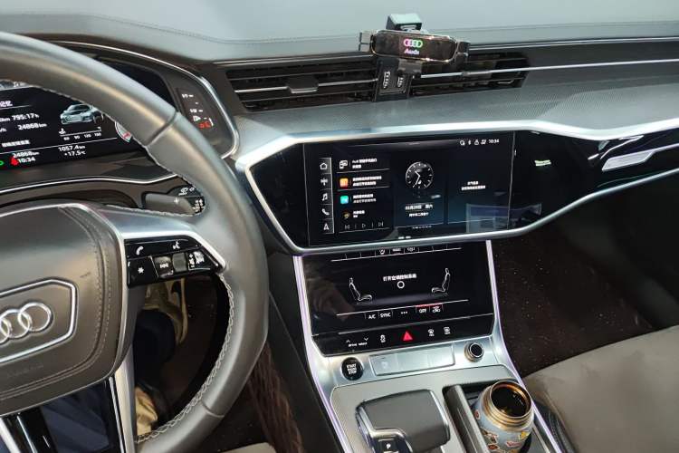 Used Audi A6L 2024 45 TFSI Prestige Dynamic Edition Audio And AC Panel