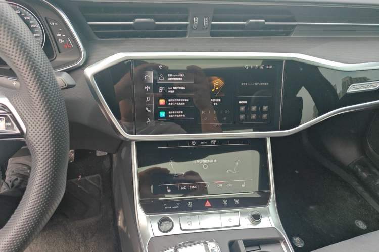 Used Audi A6L 2024 45 TFSI quattro Prestige Dynamic Edition Audio And AC Panel
