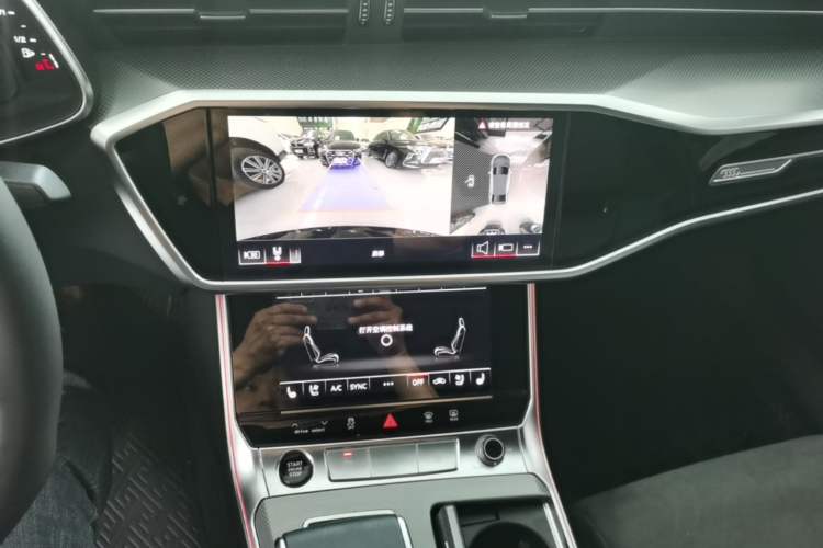 Used Audi A6L 2024 45 TFSI Prestige Dynamic Edition Audio And AC Panel