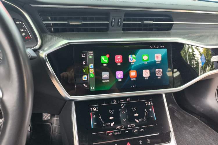 Used Audi A6L 2024 40 TFSI Luxury Dynamic Edition Audio And AC Panel