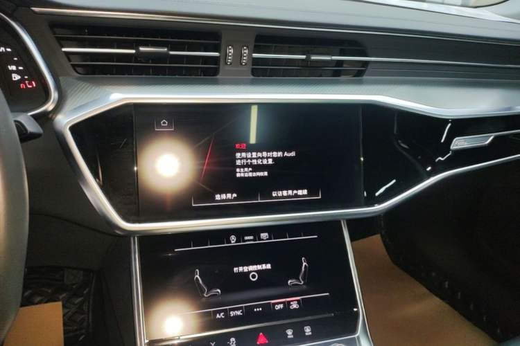 Used Audi A6L 2024 45 TFSI Prestige Elegant Edition Audio And AC Panel