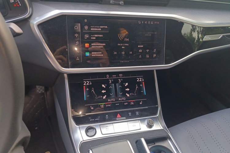 Used Audi A6L 2024 45 TFSI Prestige Dynamic Edition Audio And AC Panel