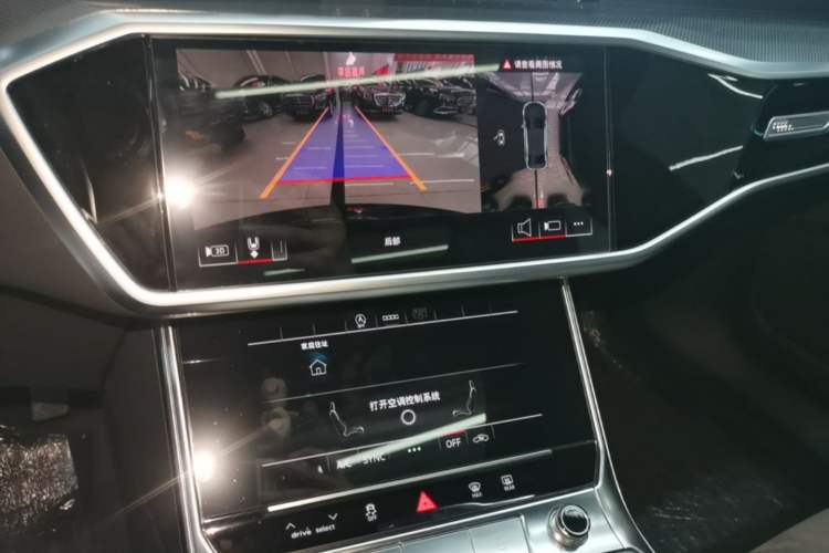 Used Audi A6L 2024 45 TFSI Prestige Dynamic Edition Audio And AC Panel