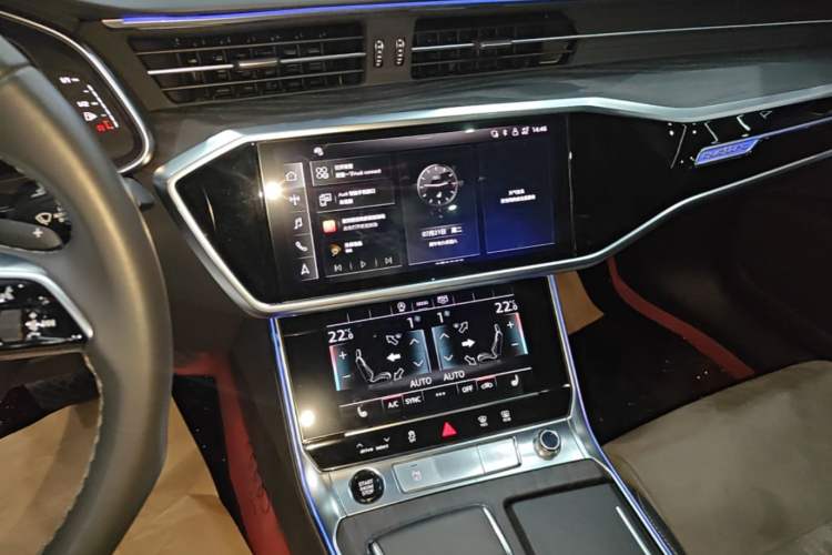 Used Audi A6L 2024 45 TFSI quattro Prestige Dynamic Edition Audio And AC Panel