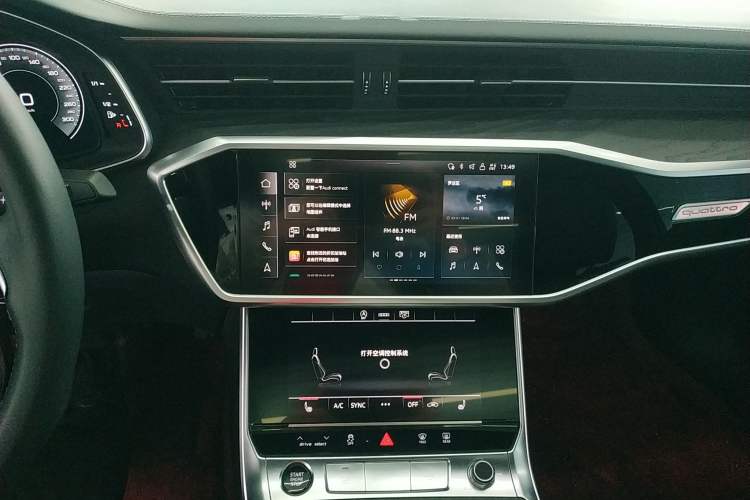 Used Audi A6L 2024 45 TFSI quattro Prestige Dynamic Edition Audio And AC Panel