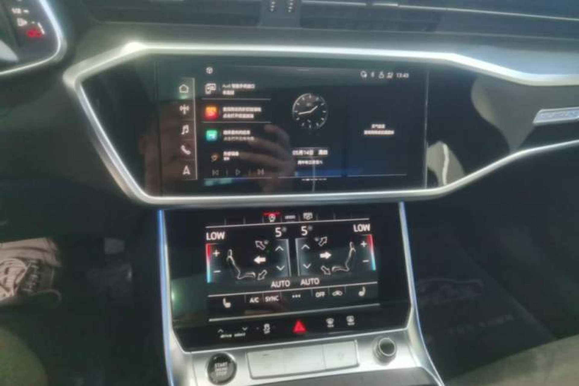Used Audi A6L 2024 45 TFSI quattro Prestige Dynamic Edition Audio And AC Panel