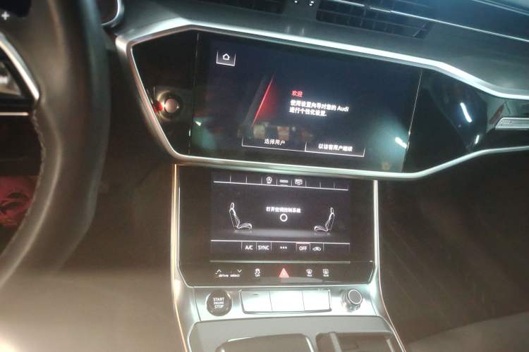 Used Audi A6L 2024 45 TFSI Prestige Dynamic Edition Audio And AC Panel