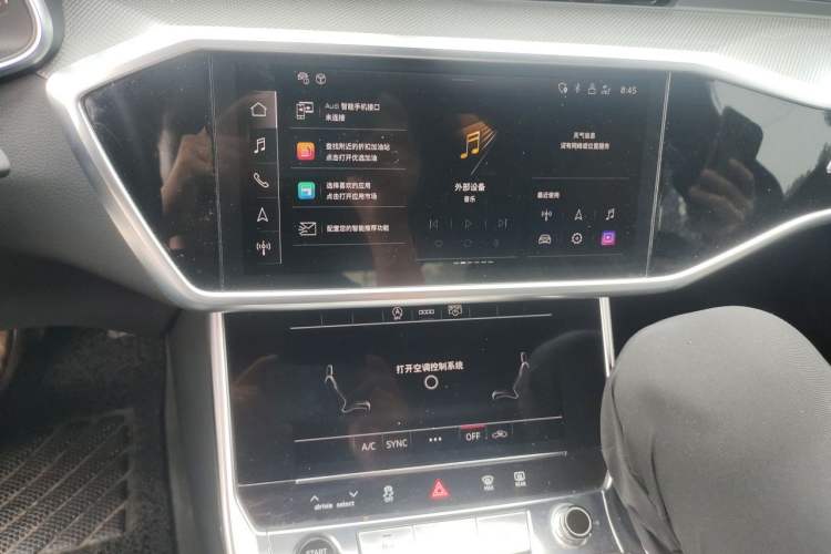 Used Audi A6L 2024 45 TFSI Prestige Dynamic Edition Audio And AC Panel