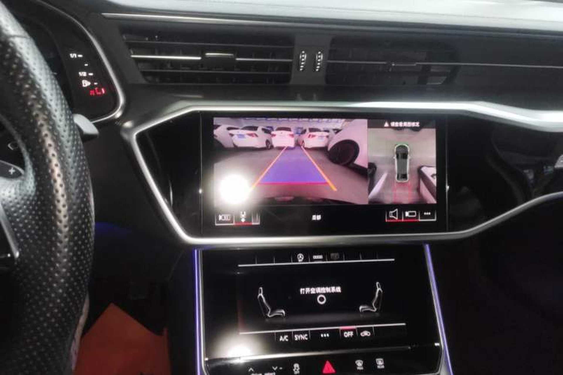 Used Audi A6L 2024 45 TFSI Prestige Dynamic Edition Audio And AC Panel