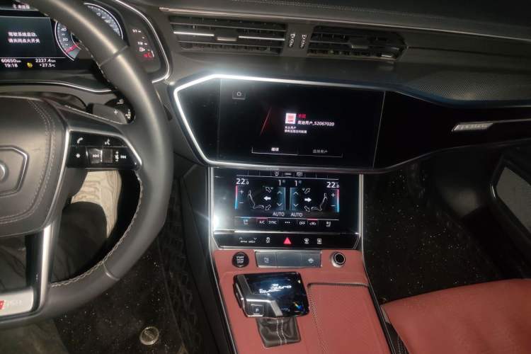 Used Audi A6L 2024 45 TFSI Prestige Dynamic Edition Audio And AC Panel