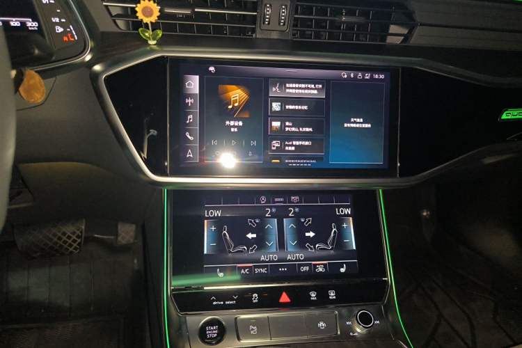 Used Audi A6L 2024 45 TFSI quattro Prestige Dynamic Edition Audio And AC Panel