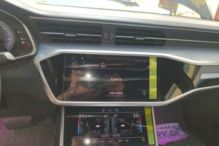 Used Audi A6L 2024 45 TFSI Prestige Dynamic Edition Audio And AC Panel