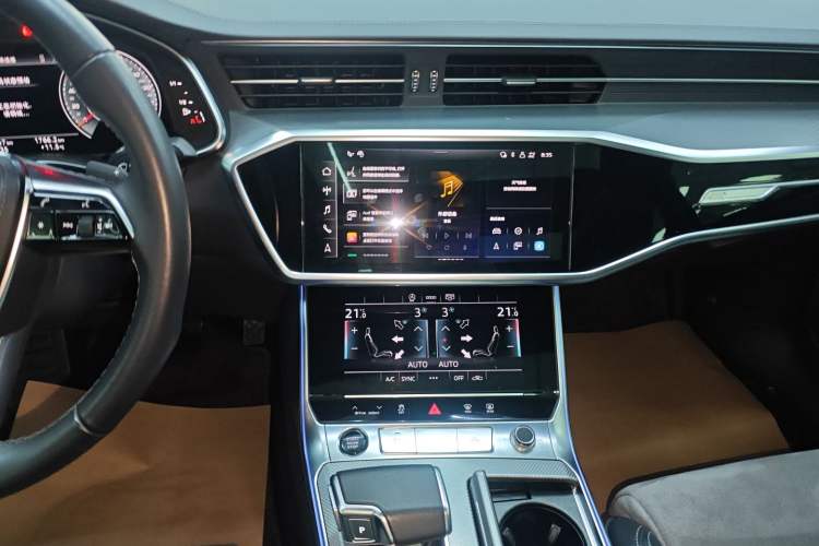 Used Audi A6L 2024 45 TFSI Prestige Dynamic Edition Audio And AC Panel