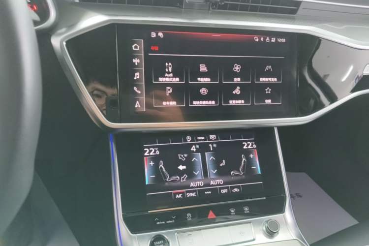 Used Audi A6L 2024 45 TFSI Prestige Dynamic Edition Audio And AC Panel