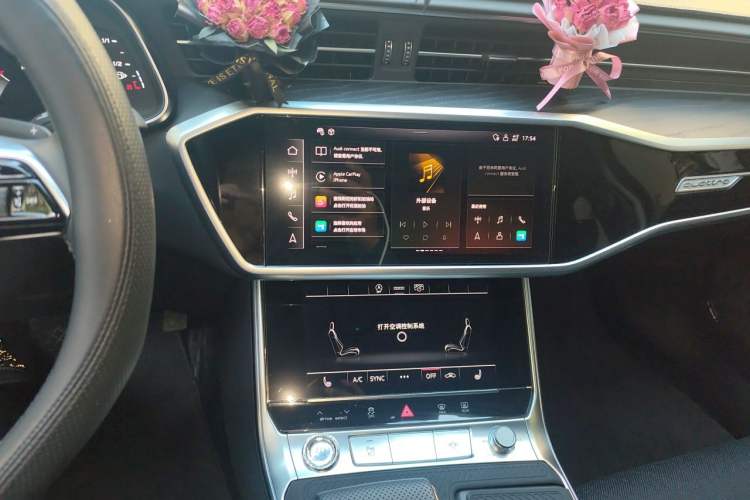 Used Audi A6L 2024 45 TFSI quattro Prestige Dynamic Edition Audio And AC Panel