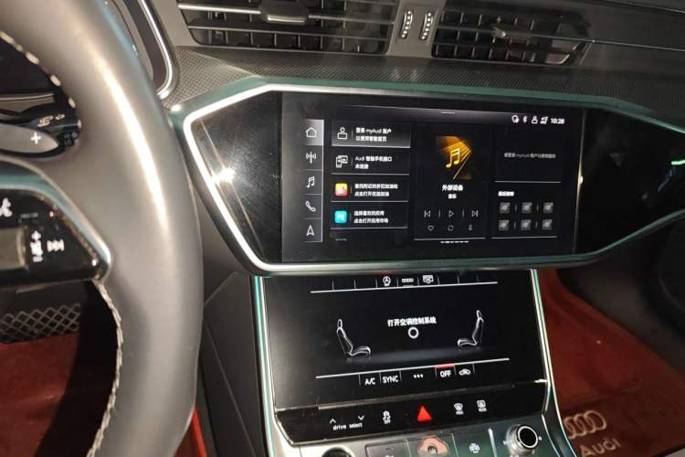 Used Audi A6L 2024 45 TFSI Prestige Dynamic Edition Audio And AC Panel