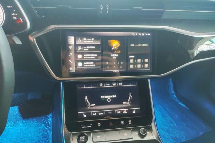 Used Audi A6L 2024 45 TFSI quattro Prestige Dynamic Edition Audio And AC Panel