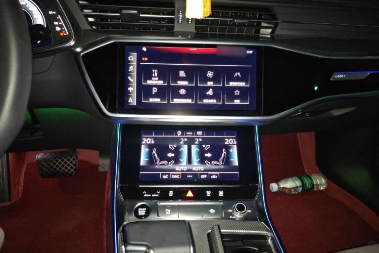 Used Audi A6L 2024 45 TFSI Prestige Dynamic Edition Audio And AC Panel