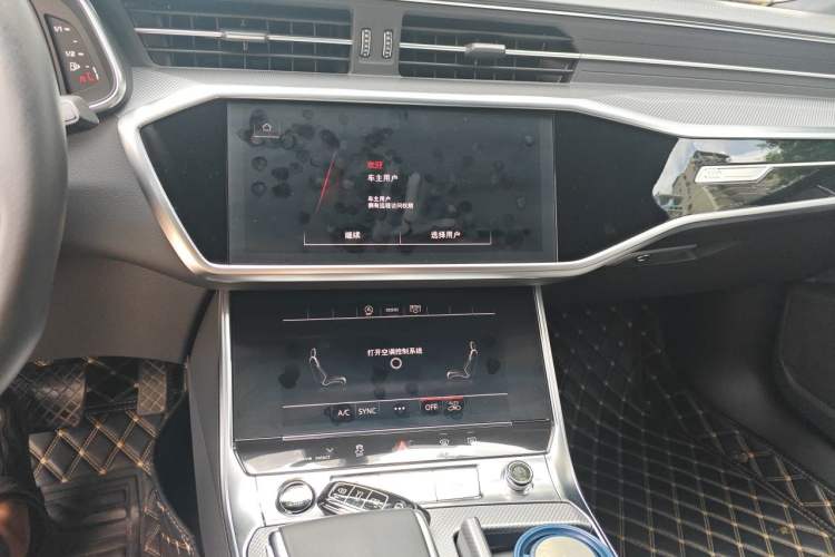 Used Audi A6L 2024 45 TFSI Prestige Dynamic Edition Audio And AC Panel