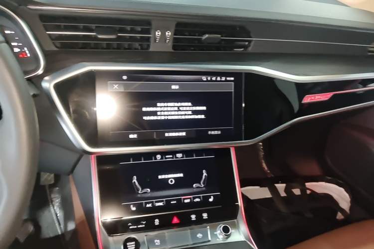 Used Audi A6L 2024 45 TFSI quattro Prestige Elegant Edition Audio And AC Panel