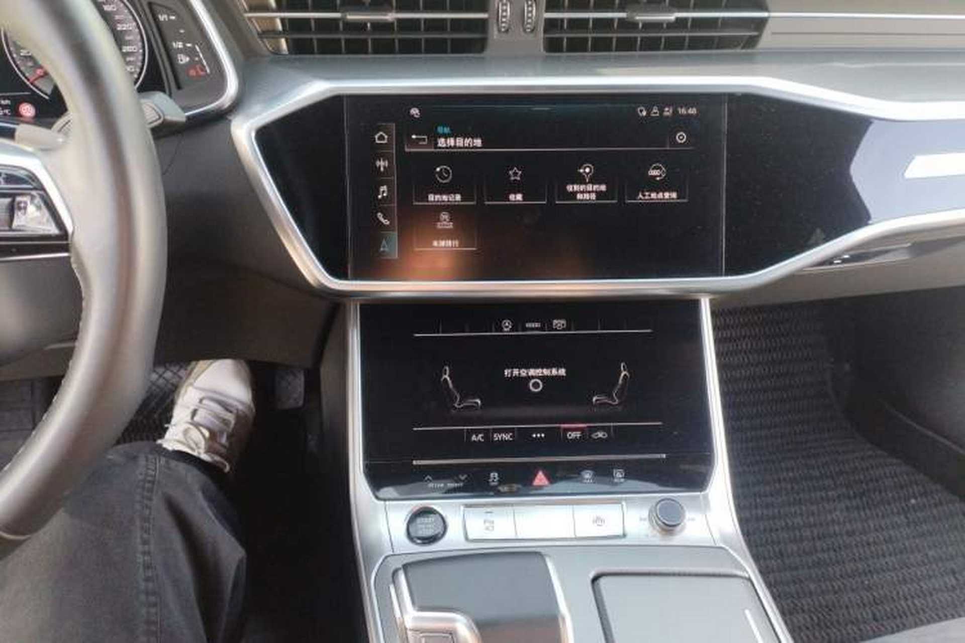 Used Audi A6L 2024 45 TFSI Prestige Dynamic Edition Audio And AC Panel