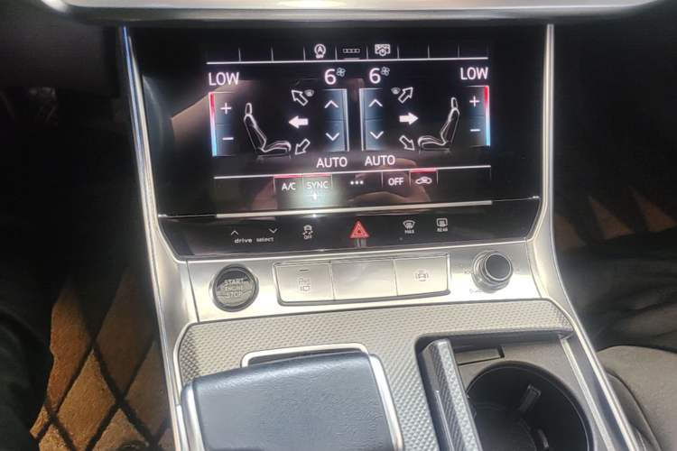 Used Audi A6L 2024 45 TFSI Prestige Dynamic Edition Audio And AC Panel