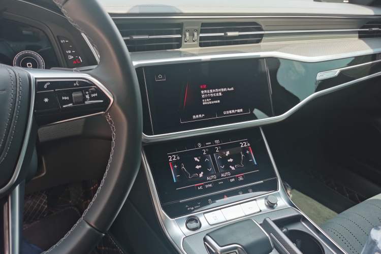 Used Audi A6L 2024 45 TFSI Prestige Dynamic Edition Audio And AC Panel