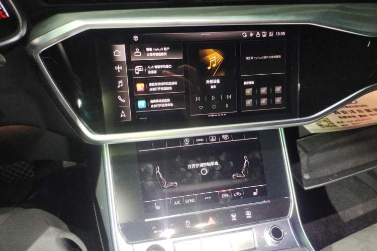 Used Audi A6L 2024 55 TFSI quattro Prestige Dynamic Edition Audio And AC Panel