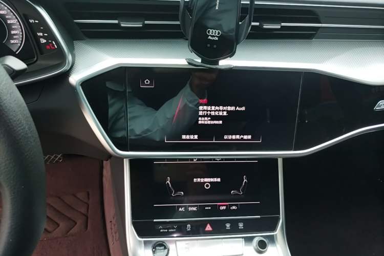 Used Audi A6L 2024 45 TFSI Prestige Dynamic Edition Audio And AC Panel