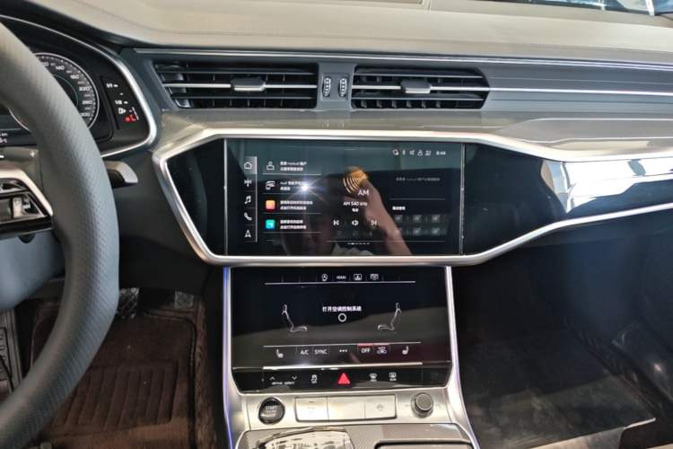 Used Audi A6L 2024 45 TFSI Prestige Dynamic Edition Audio And AC Panel