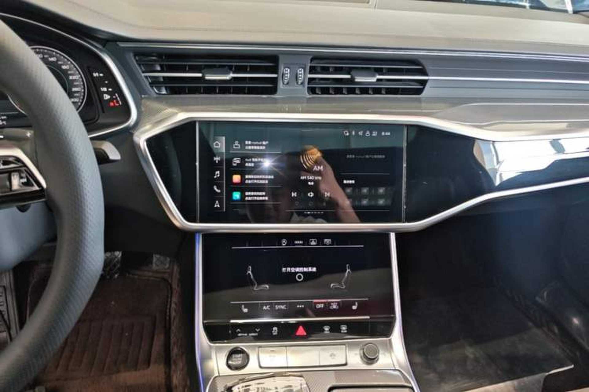 Used Audi A6L 2024 45 TFSI Prestige Dynamic Edition Audio And AC Panel